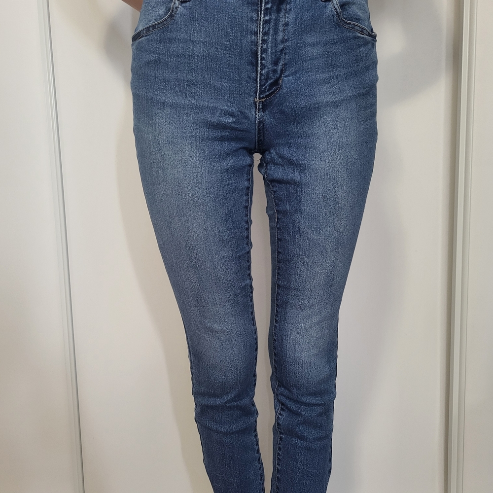 Blue Spice High Rise Women's Jeans - Deep Blue